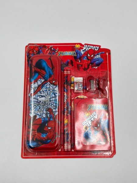 بكج قرطاسية سبايدر مان